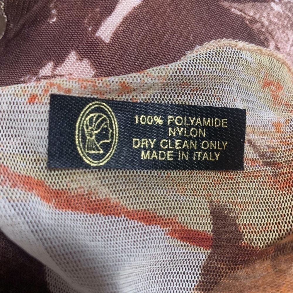 Women's Made in Italy Silk Ring Scarf - NWOT - Picture 5 of 5